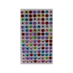 STICKER PIEDRA 8MM SURTIDO