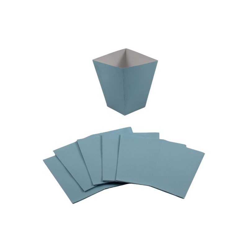 CAJA PALOMERA AZUL LISA