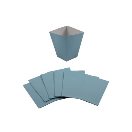 CAJA PALOMERA AZUL LISA