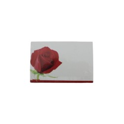 TARJETA ROSA ROJA