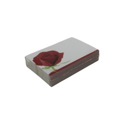 TARJETA ROSA ROJA