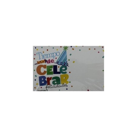 TARJETA TIEMPO DE CELEBRAR