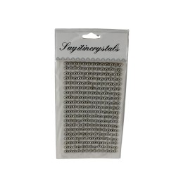 STICKER 1/2 PERLA 6MM PLATA
