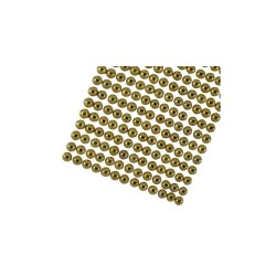 STICKER 1/2 PERLA 6MM DORADO