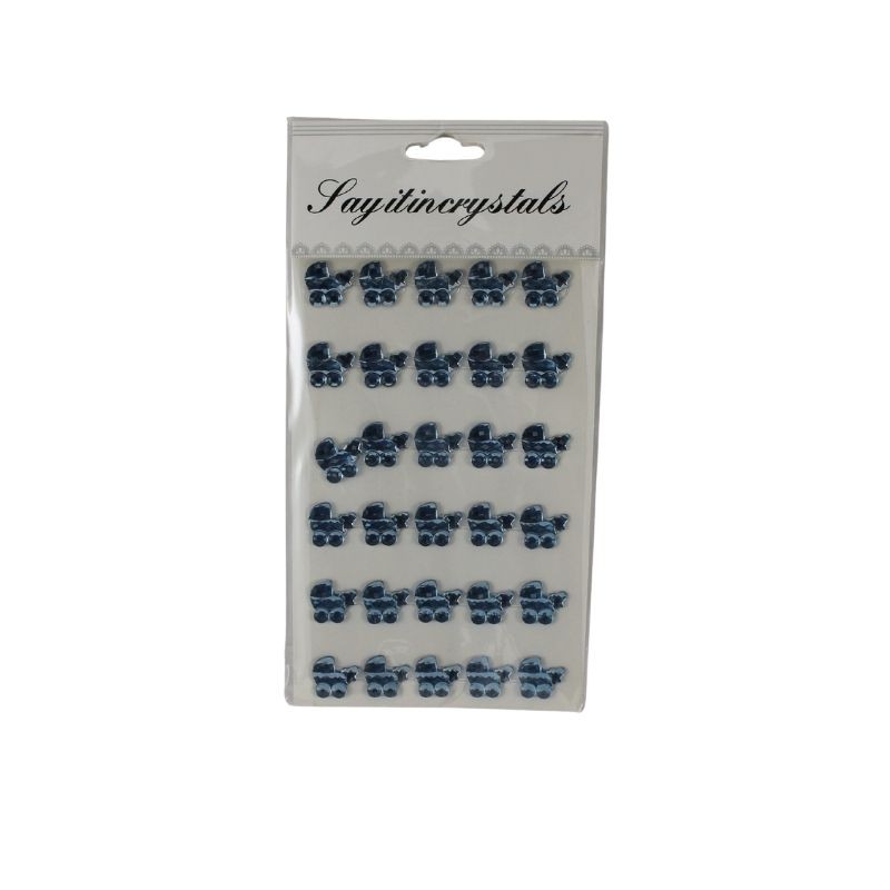 STICKER CARREOLA AZUL