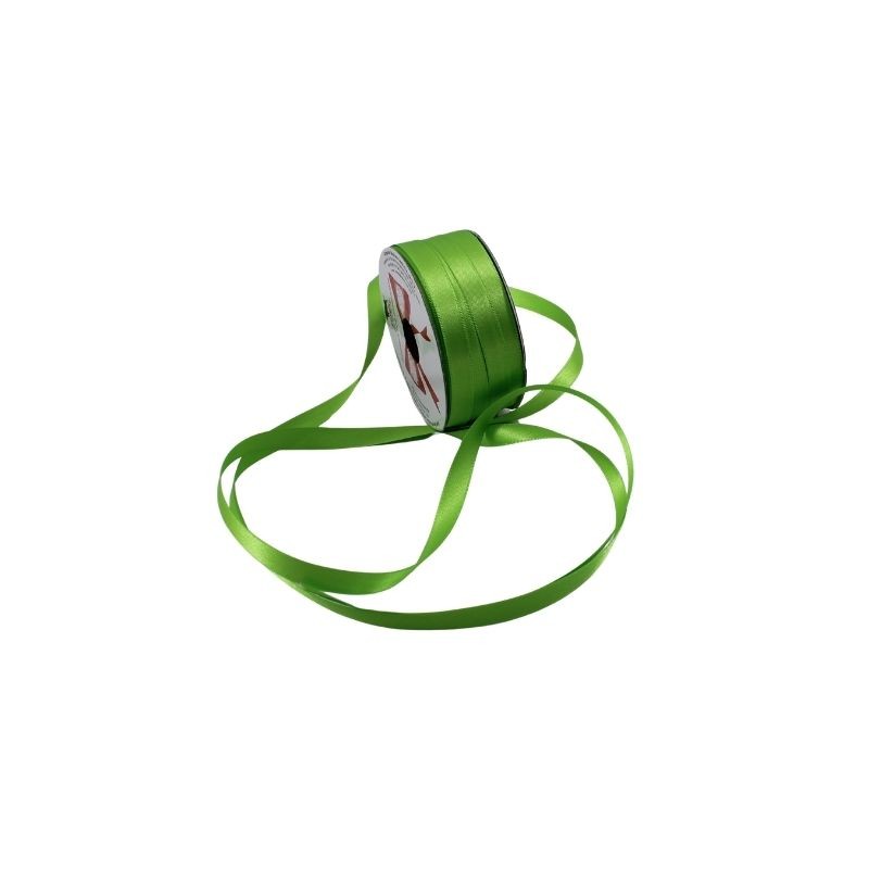 LISTÓN SATÍN NUM 1.5 VERDE LIMÓN PREMIUM