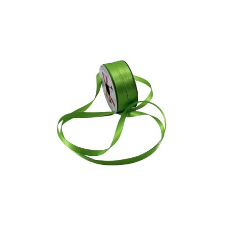 LISTÓN SATÍN NUM 1.5 VERDE LIMÓN PREMIUM