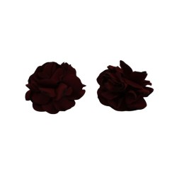 FLOR QUEMADA GUINDA