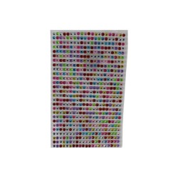 STICKER PIEDRA 4MM SURTIDO
