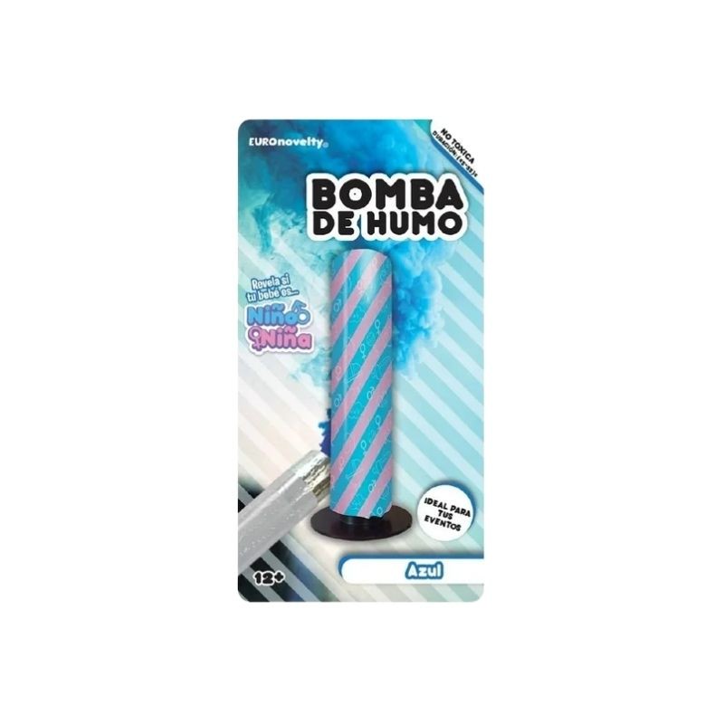 BOMBA DE HUMO AZUL