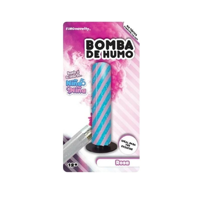 BOMBA DE HUMO ROSA