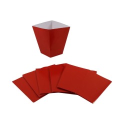 CAJA PALOMERA ROJO LISA