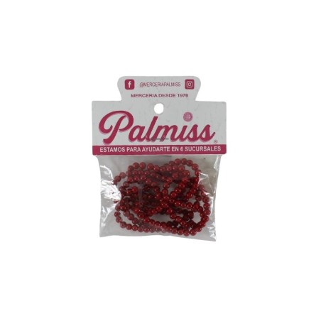 PERLA 4MM ROJO