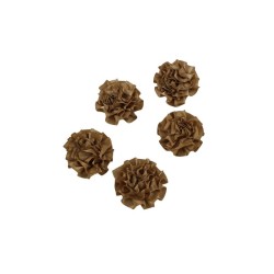 FLOR SATÍN BEIGE 5.5CM