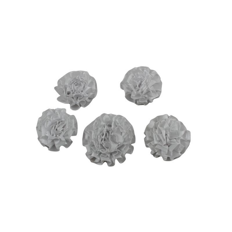 FLOR SATÍN BLANCO 5.5CM