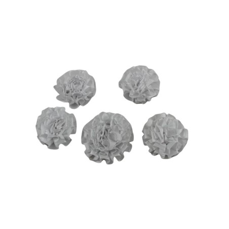 FLOR SATÍN BLANCO 5.5CM