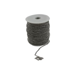 CADENA 2MM PLATA