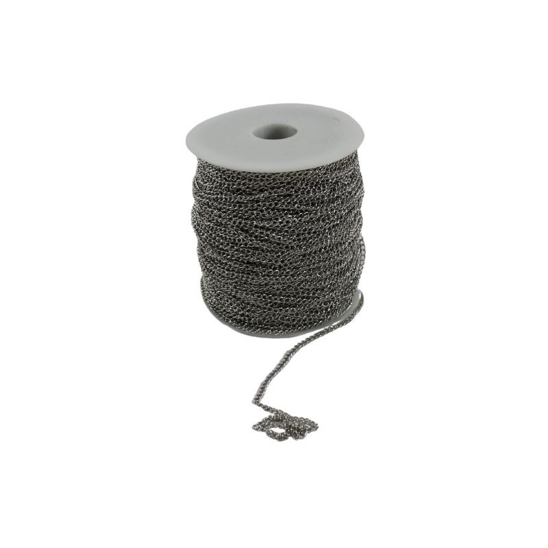 CADENA 2MM PLATA