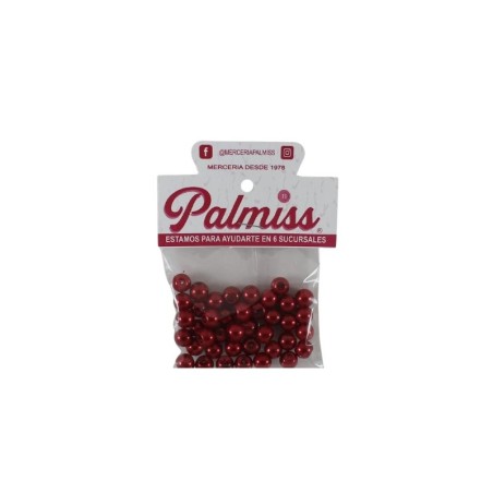 PERLA 10MM ROJO