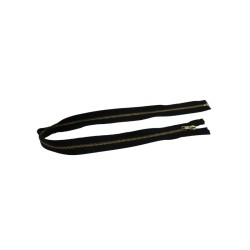 CIERRE METÁLICO PARA CHAMARRA 70CM NEGRO