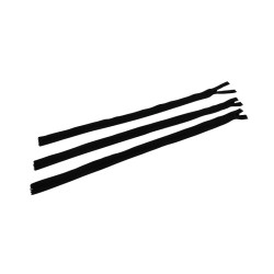 CIERRE DE PLÁSTICO INVISIBLE 45CMS NEGRO