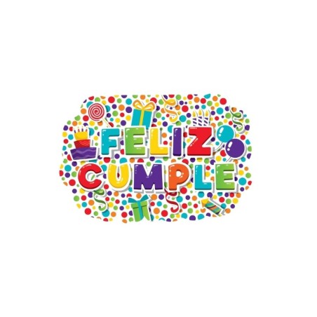 LETRERO MEGA FELIZ CUMPLEAÑOS