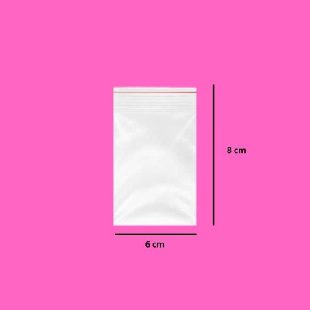 BOLSA HERMÉTICA 6X8CM