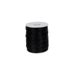 CORDÓN ENCERADO 2.5 MM NEGRO