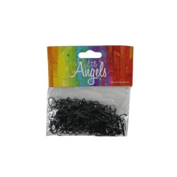 LIGAS PARA CABELLO NEGRA