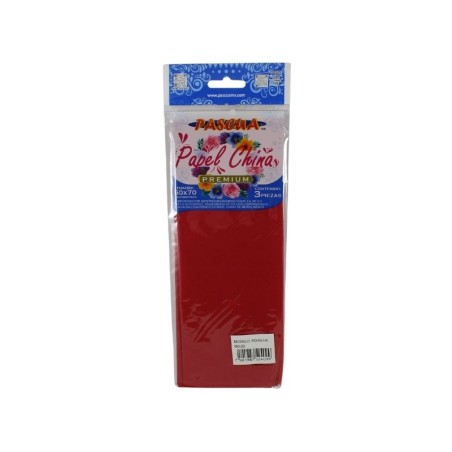 PAPEL CHINA ROJO