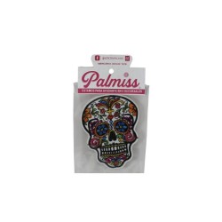 PARCHE CALAVERA DE COLORES