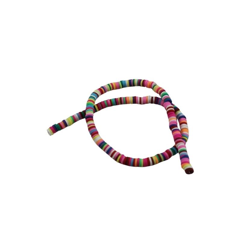 CUENTA FIMO ROSA MULTICOLOR