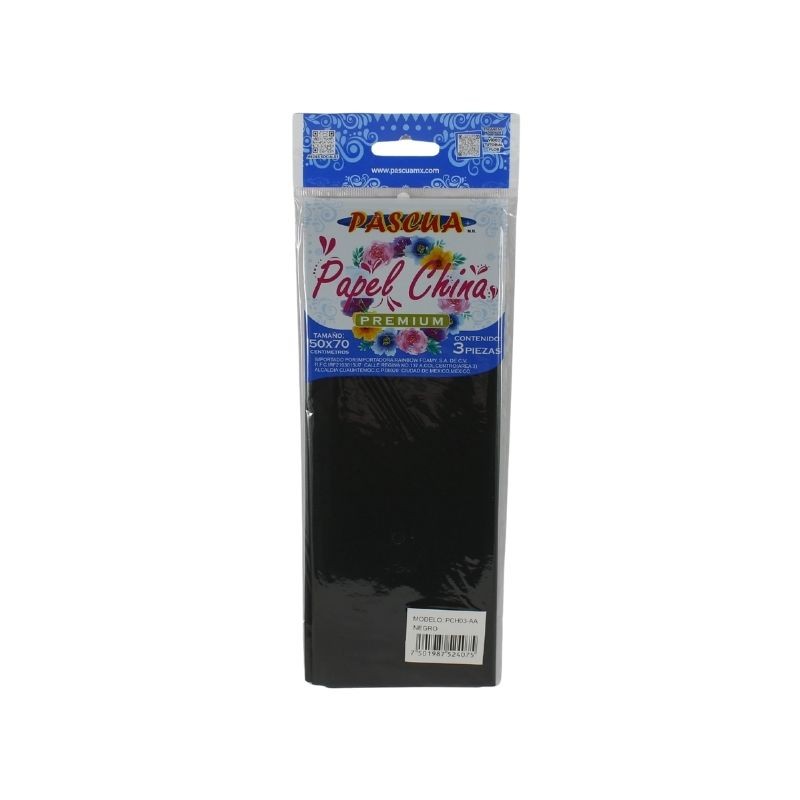 PAPEL CHINA NEGRO