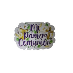 LETRERO MEGA  MI PRIMERA COMUNIÓN