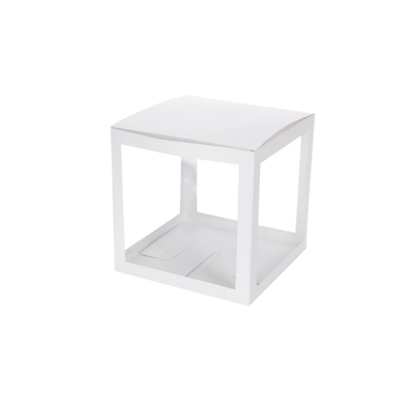 CAJA CUBO CON VENTANA