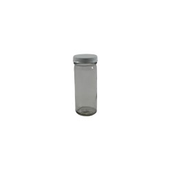 FRASCO DE VIDRIO CILINDRO 125ML