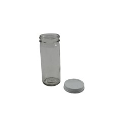 FRASCO DE VIDRIO CILINDRO 125ML