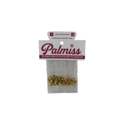 BROCHE PERICO 14 MM DORADO