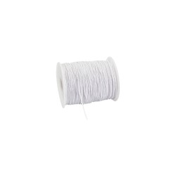 CORDÓN ENCERADO 1 MM BLANCO