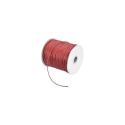 CORDÓN ENCERADO 1 MM ROJO