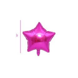 GLOBO METÁLICO ESTRELLA FIUCHA 18