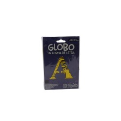 GLOBO 18 METÁLICO LETRA  A ORO