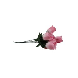 ROSAL BOTÓN FUCSIA X6