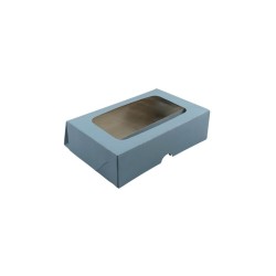 CAJA AZUL CON VENTANA