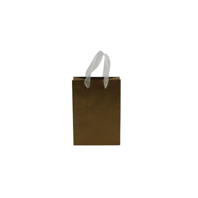 BOLSA PARA REGALO 12X17CM ORO