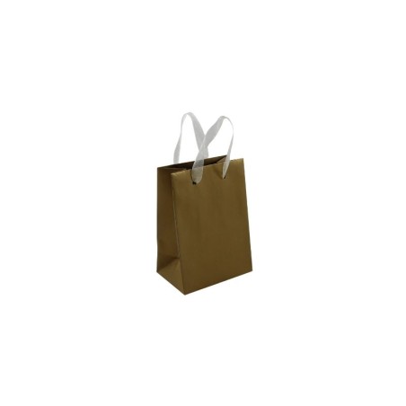 BOLSA PARA REGALO 12X17CM ORO