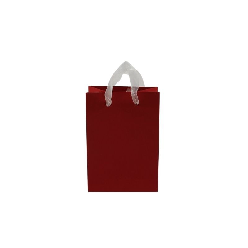 BOLSA PARA REGALO 12X17CM ROJO