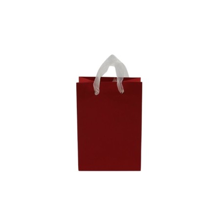 BOLSA PARA REGALO 12X17CM ROJO