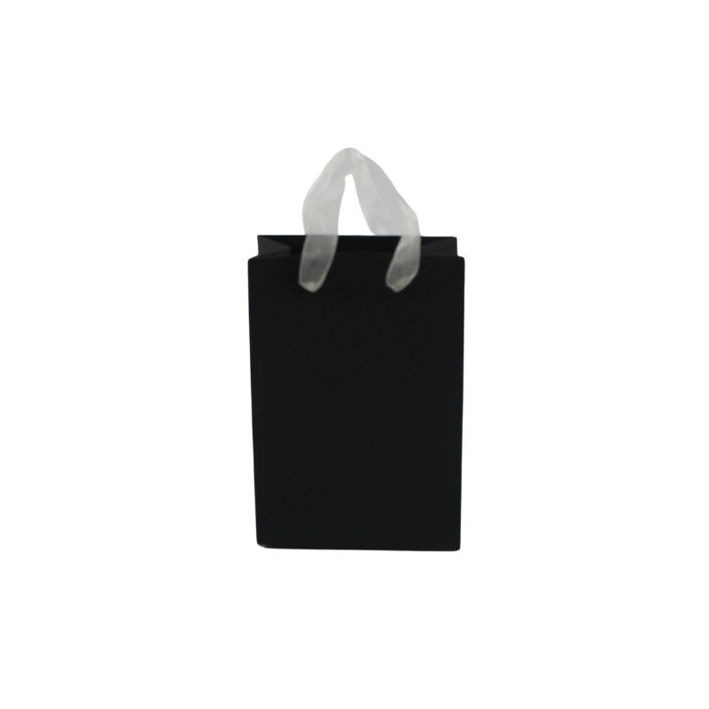 BOLSA PARA REGALO 12X17CM NEGRO