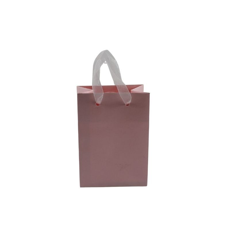 BOLSA PARA REGALO 12X17CM ROSA